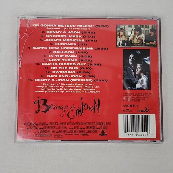Benny & Joon Motion Picture Soundtrack [CD] - Picture 3 of 3